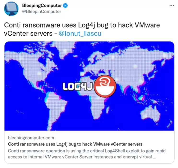 Malware Log4j