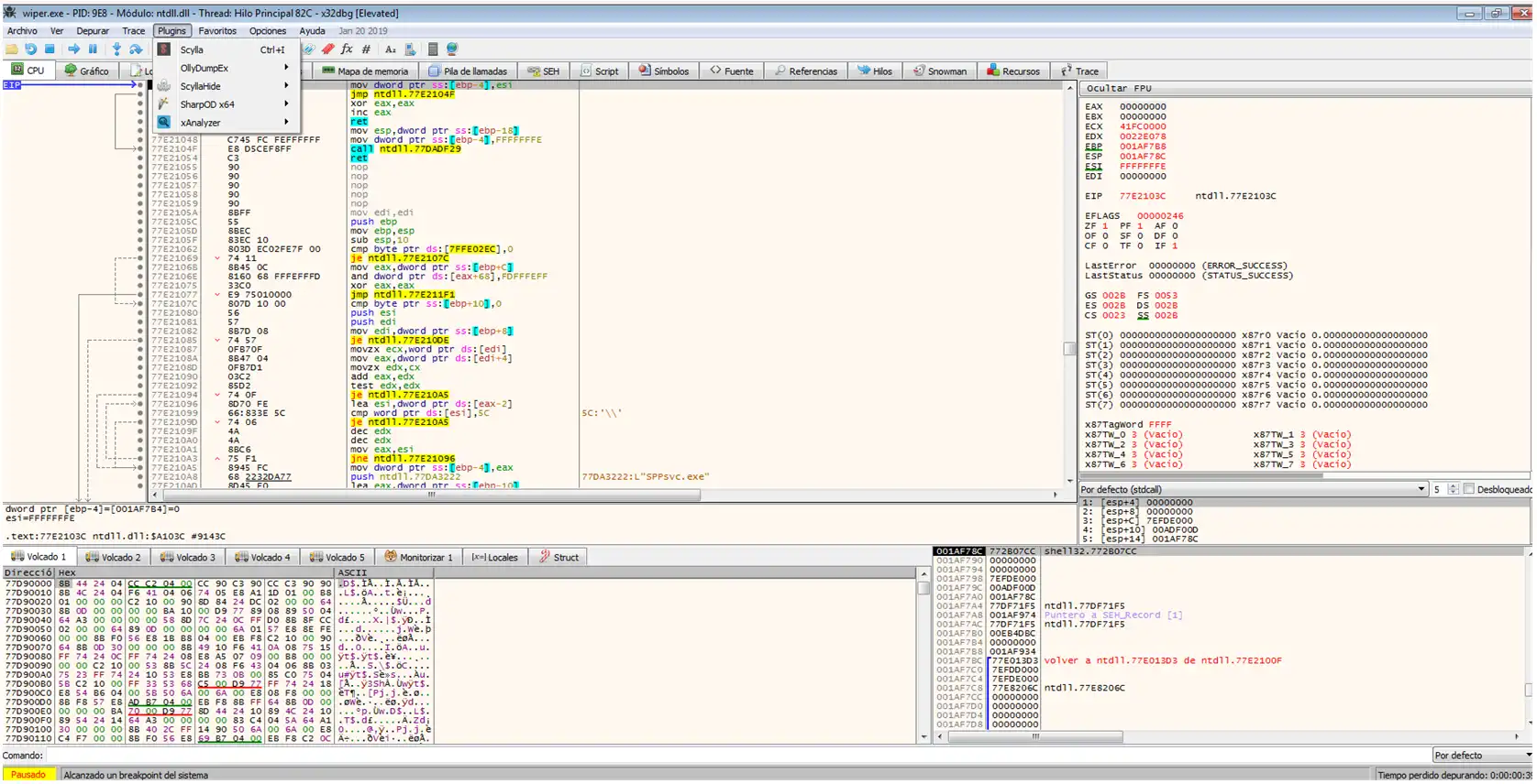 x64dbg Malware Análisis