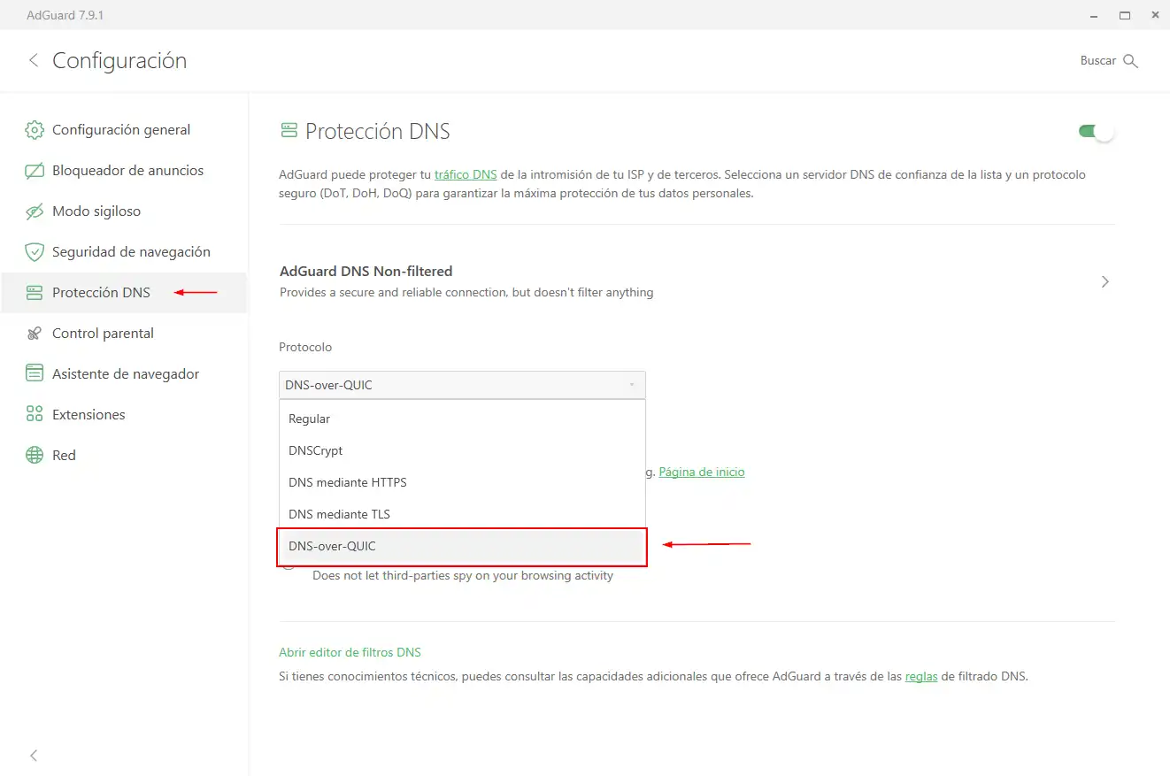 AdGuards DNS over QUIC - DoQ