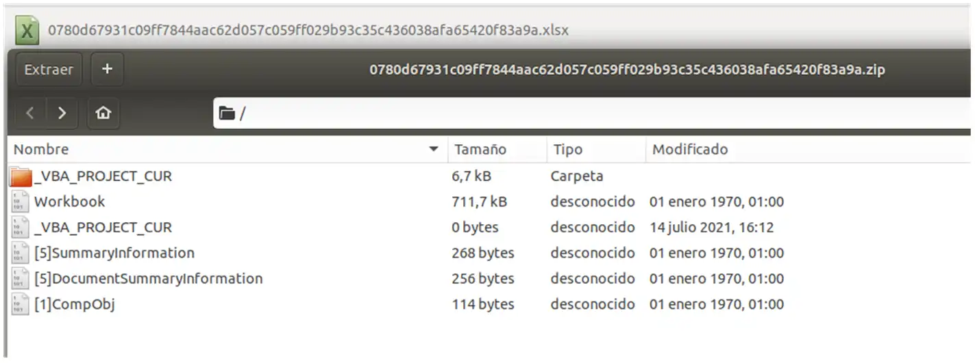 Análisis Ofimático de Malware