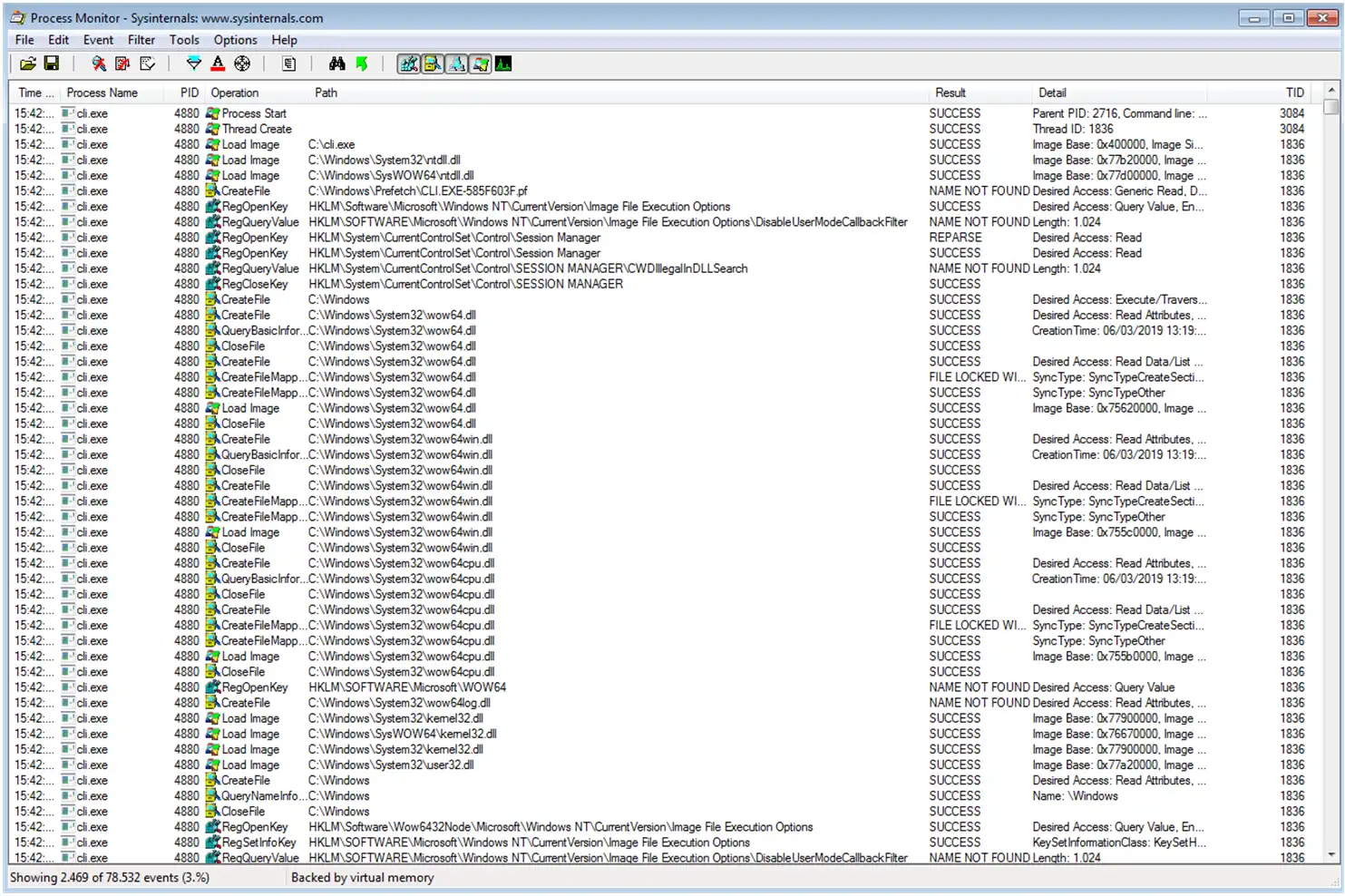 Process Monitor o Procmon como mejor se le conoce