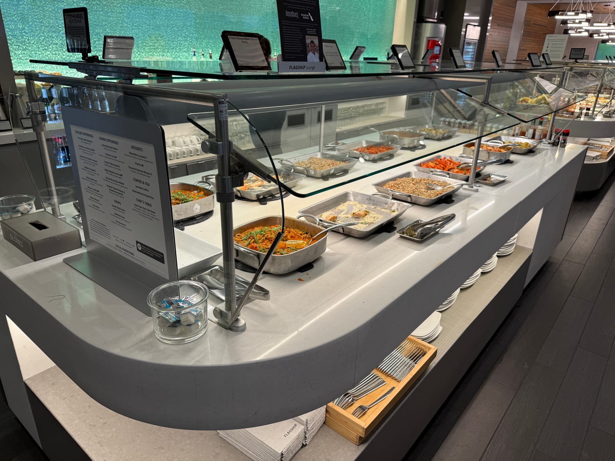 Great Selection of hot foods