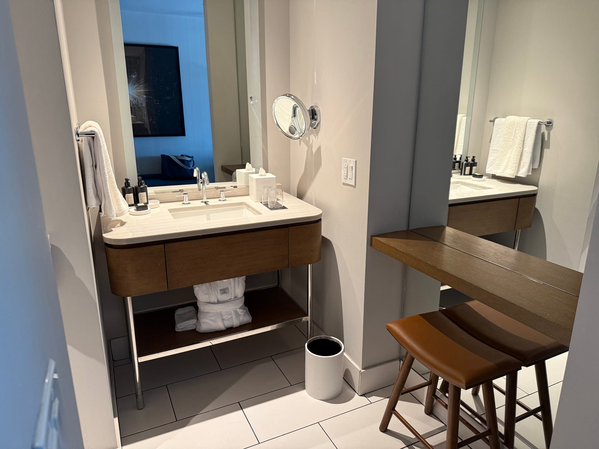 Vanity Sinks and mirrors