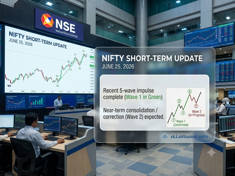 Nifty Short-Term Update: Local Peak Reached—Tracking the Next Phase
