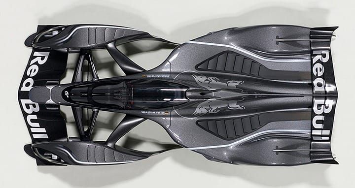 AUTOart 1:18 Red Bull X2014 Fan Car (Dark Silver Metallic) - Review