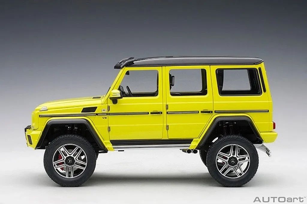 AUTOart 1:18 Mercedes‑Benz G500 4x4² (Electric Beam Yellow) - Review