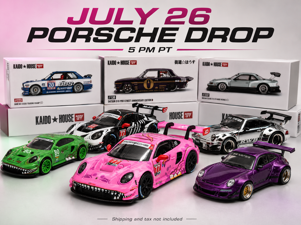 July 26 Porsche Drop: Prices Revealed