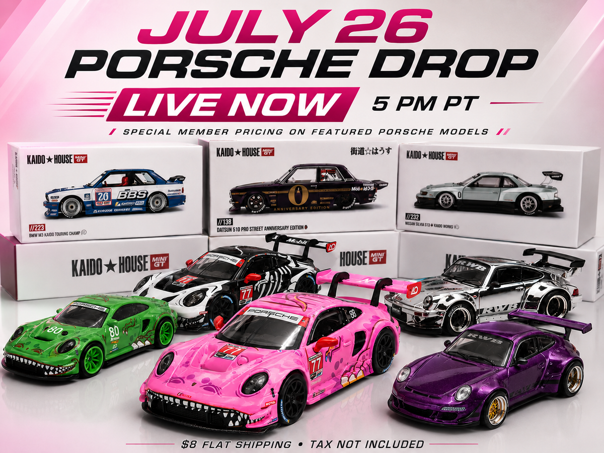 July 26 Porsche Drop - Sold Out