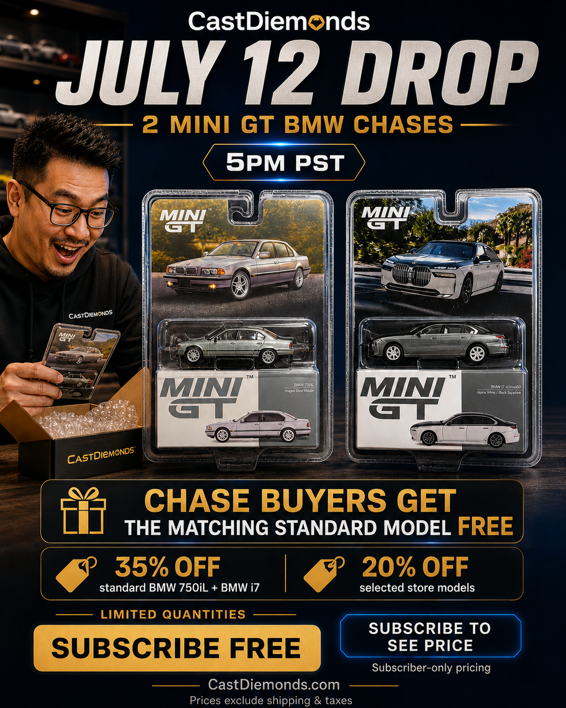 JULY 12 MINI GT CHASE DROPS: PRICE REVEALED + WHAT YOU NEED TO KNOW