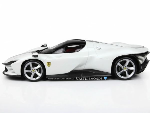 BBR 1:18 Ferrari Daytona SP3 Closed Roof (Matt White) – Review