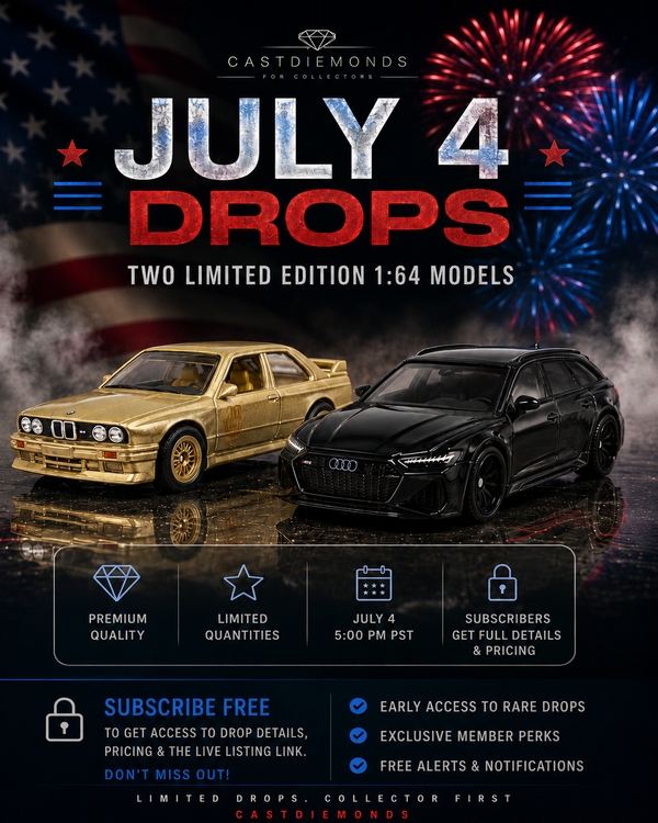 July 4 Drop Details + Photo Album: BMW M3 Chase & Audi RS 6 Avant Chase