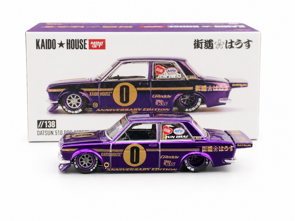 Member Price: Kaido House Datsun 510 Pro Street Purple Chrome -  $15