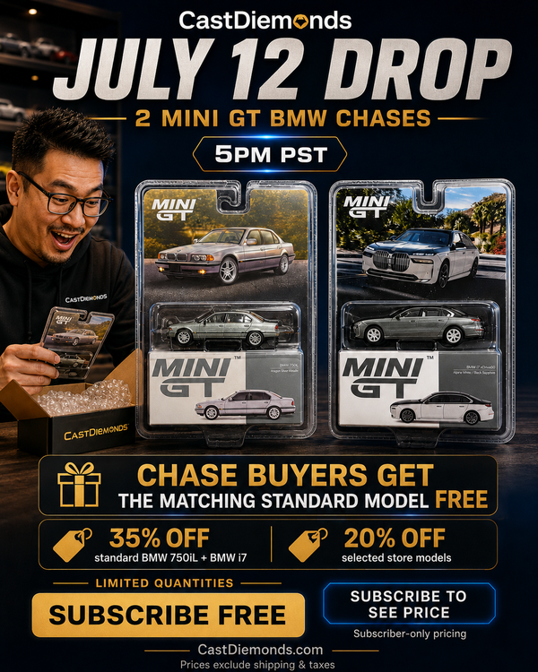JULY 12 MINI GT CHASE DROPS: PRICE REVEALED + WHAT YOU NEED TO KNOW
