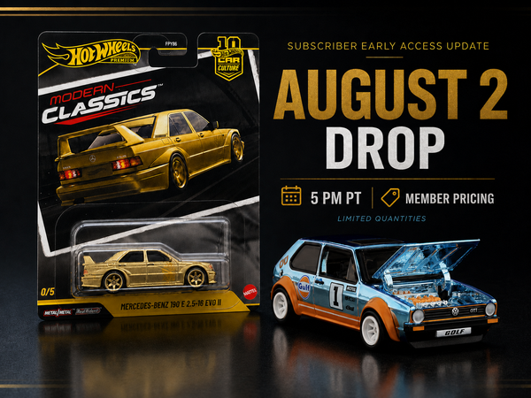 5 PM PT: RLC Exclusives, Rare Hot Wheels -Prices & Drop Details