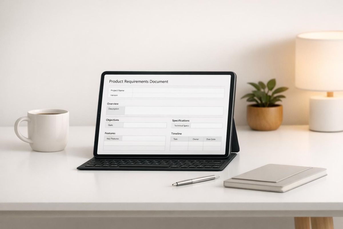 Product Requirements Template Builder