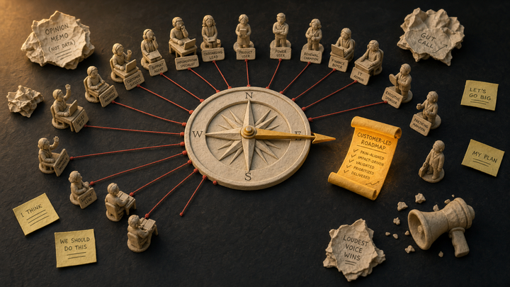 Featured illustration for What is Customer-Led Development? The 2026 Definitive Guide