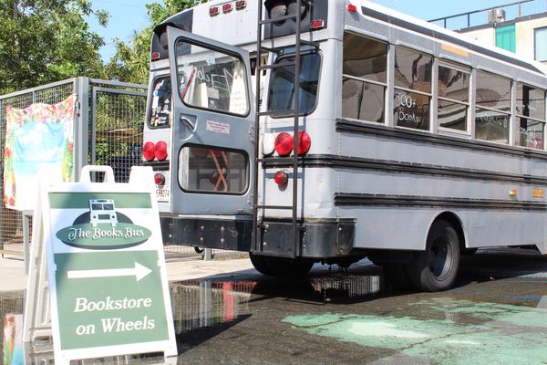 The magic of the Books Bus continues with the Tiniest Bookshop