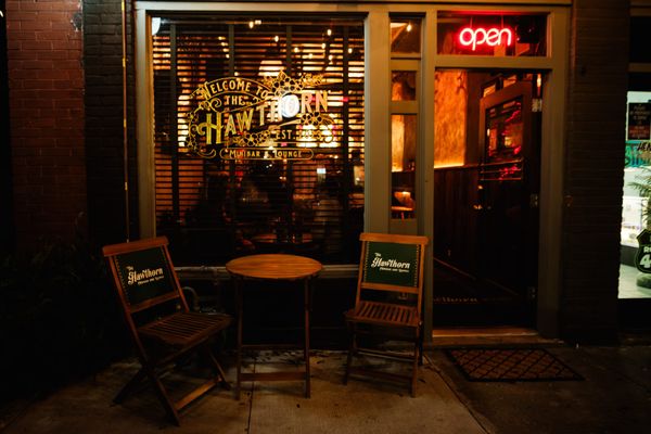 The Hawthorn Minibar adds unique cocktail flair to the neighborhood