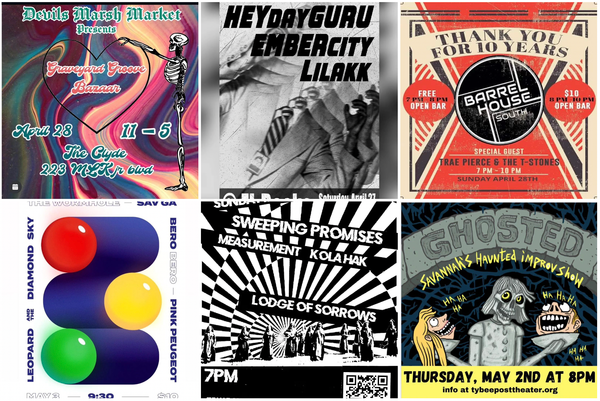 Savannah Show Fliers encourages love for the city’s music scene