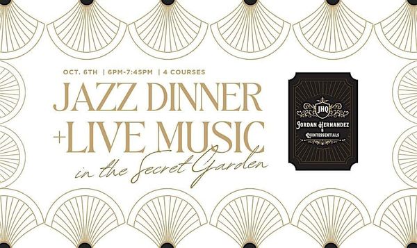Jazz in the 'secret garden': Brice set to host unique event