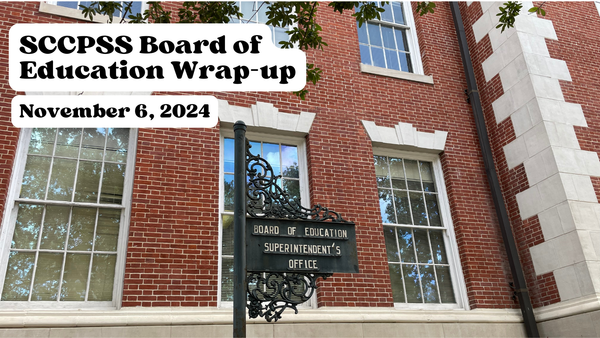 Focus on early education: Board of Education Wrap-up, Nov. 6