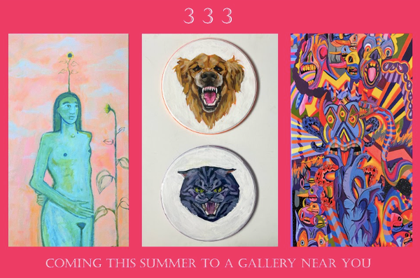 They Come in Threes: Trio of artists presents work in three color palettes at Gallery 2424
