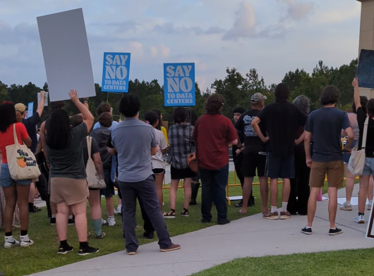 Anger in Effingham: Protesting the apparent 'done deal' of Project Camellia