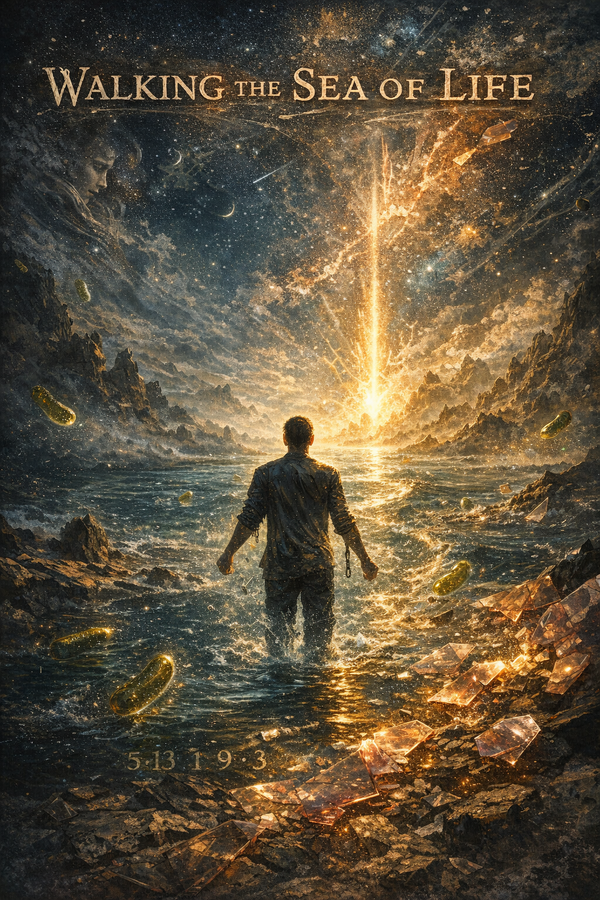 Walking the sea of life