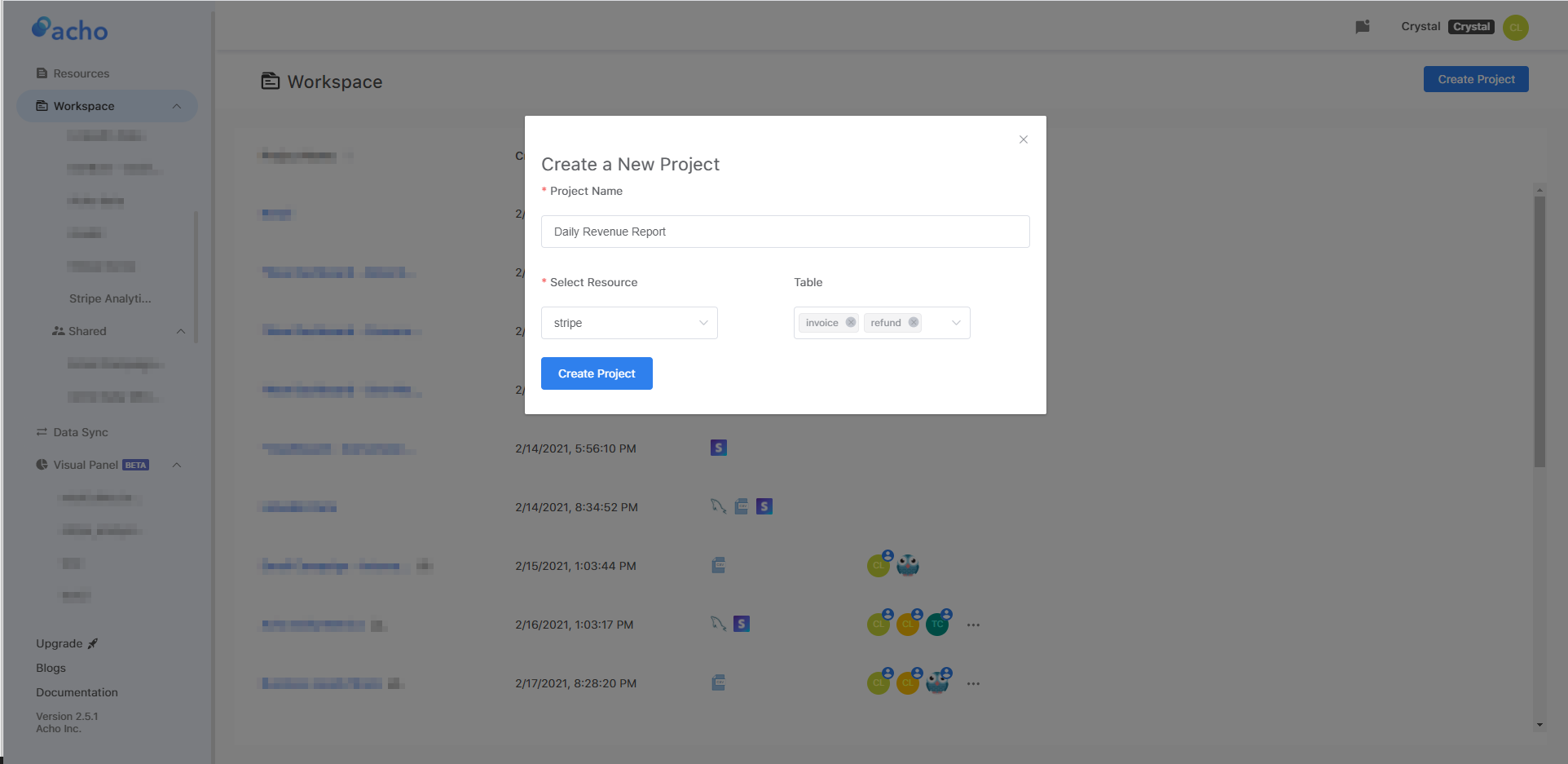 acho_studio_create_a_new_project