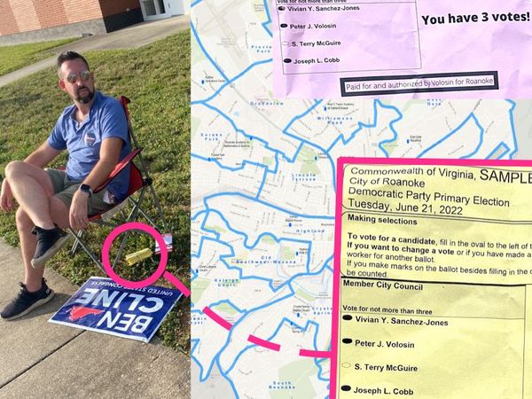 Ramblings: Roanoke Council Candidate Volosin Fined $50 in Sample Ballot Issue; Williamson Road Coworking Space Opens; 11 Candidates To Meet at Forum