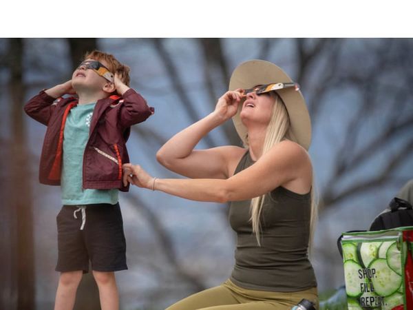 These Photos Show How Roanoke Caught a Glimpse of the Solar Eclipse