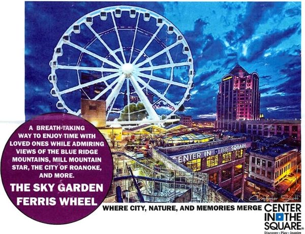 A Ferris Wheel in Downtown Roanoke? Center in the Square Pitches Plan to Local Leaders