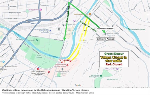 Roanoke Memorial's Belleview Closure Will Stretch Into 2027, Hospital Confirm