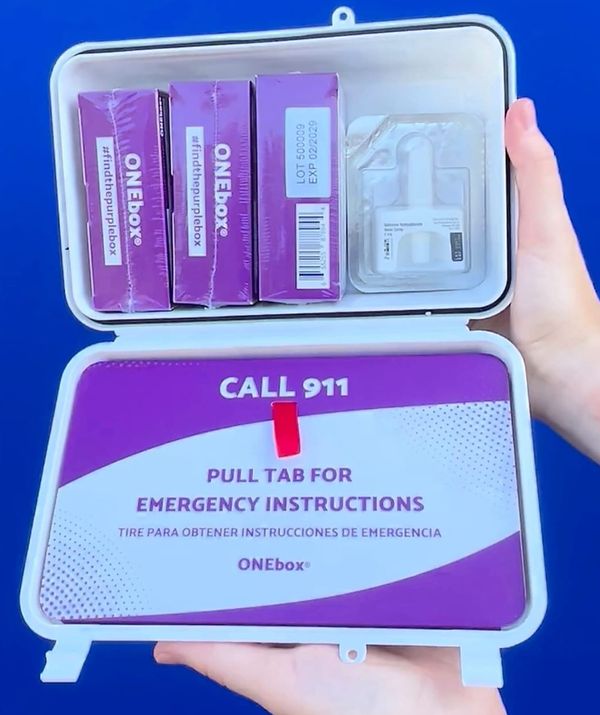 A Purple Box Next to the AED: How Roanoke's Neighbors Are Racing Fentanyl to a Draw