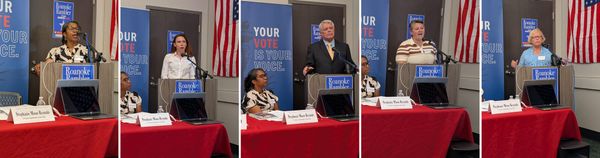 A Full House with Five Council Contenders