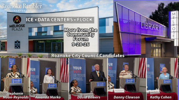 Beyond the Headlines: More from Roanoke's Council Candidates