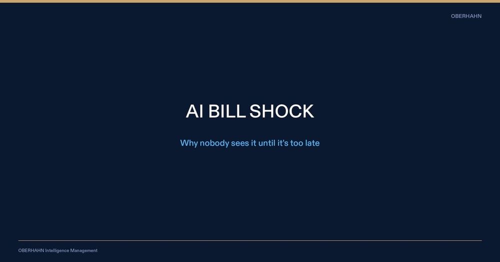 The AI Bill Shock Problem: Why Costs Spike and Nobody Sees It Coming