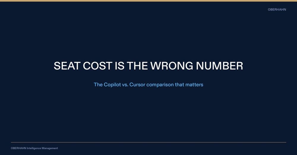 GitHub Copilot vs. Cursor: Total Cost of Ownership for Enterprise Engineering Teams
