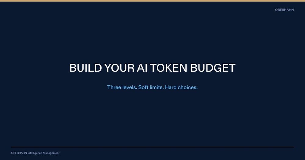 How to Set an AI Token Budget for Every Team, Feature, and Workflow