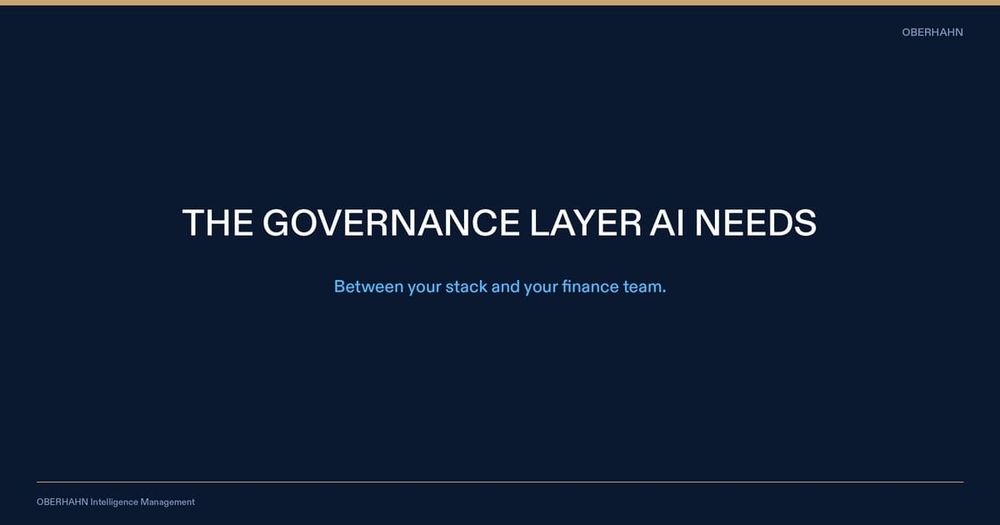 AI Cost Governance: The Missing Layer Between Your AI Stack and Your Finance Team