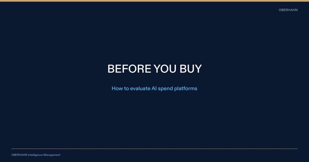 What to Look For in an AI Spend Management Platform (Before You Buy)