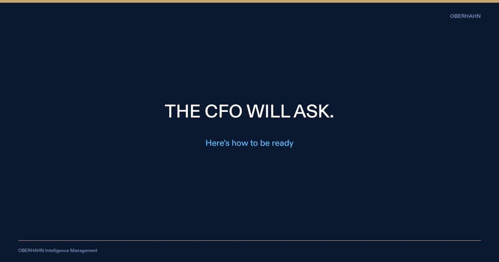 How to Justify AI Spend to Your CFO When the Numbers Don't Tell the Full Story