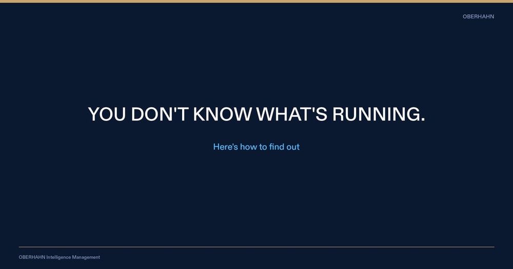 The Enterprise AI Tool Audit: How to Find What Your Organization Is Actually Running